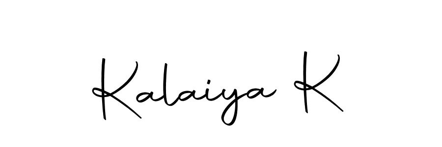 Autography-DOLnW is a professional signature style that is perfect for those who want to add a touch of class to their signature. It is also a great choice for those who want to make their signature more unique. Get Kalaiya K name to fancy signature for free. Kalaiya K signature style 10 images and pictures png