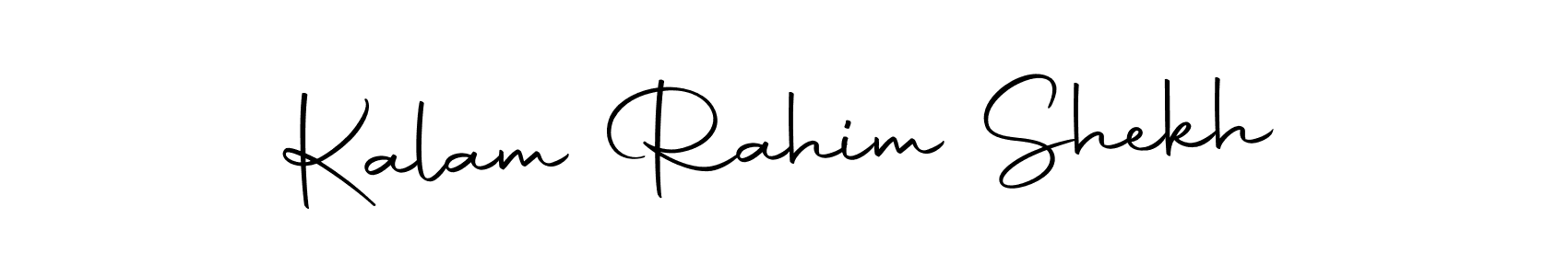 How to make Kalam Rahim Shekh signature? Autography-DOLnW is a professional autograph style. Create handwritten signature for Kalam Rahim Shekh name. Kalam Rahim Shekh signature style 10 images and pictures png