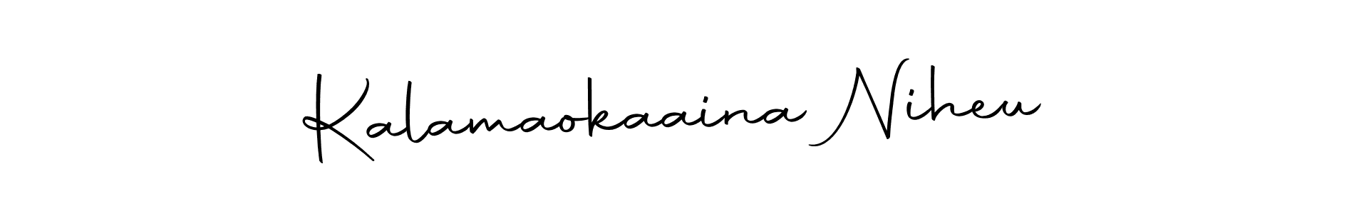 You can use this online signature creator to create a handwritten signature for the name Kalamaokaaina Niheu. This is the best online autograph maker. Kalamaokaaina Niheu signature style 10 images and pictures png