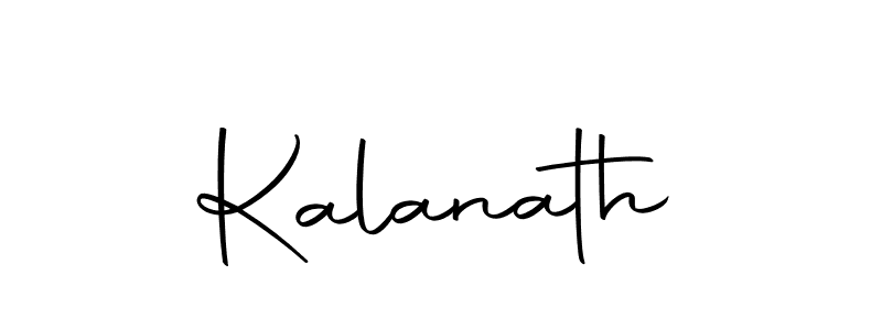 Use a signature maker to create a handwritten signature online. With this signature software, you can design (Autography-DOLnW) your own signature for name Kalanath. Kalanath signature style 10 images and pictures png