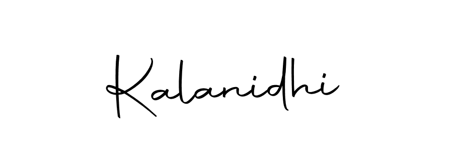 Kalanidhi stylish signature style. Best Handwritten Sign (Autography-DOLnW) for my name. Handwritten Signature Collection Ideas for my name Kalanidhi. Kalanidhi signature style 10 images and pictures png