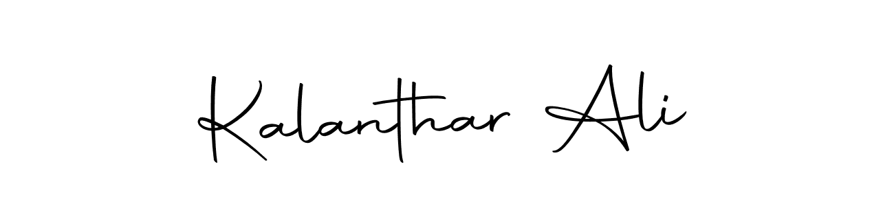 Use a signature maker to create a handwritten signature online. With this signature software, you can design (Autography-DOLnW) your own signature for name Kalanthar Ali. Kalanthar Ali signature style 10 images and pictures png