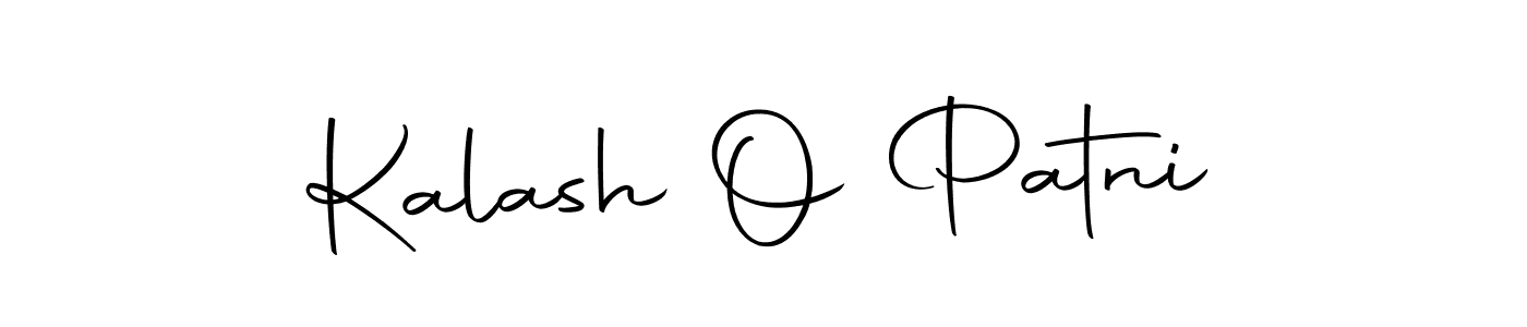 The best way (Autography-DOLnW) to make a short signature is to pick only two or three words in your name. The name Kalash O Patni include a total of six letters. For converting this name. Kalash O Patni signature style 10 images and pictures png