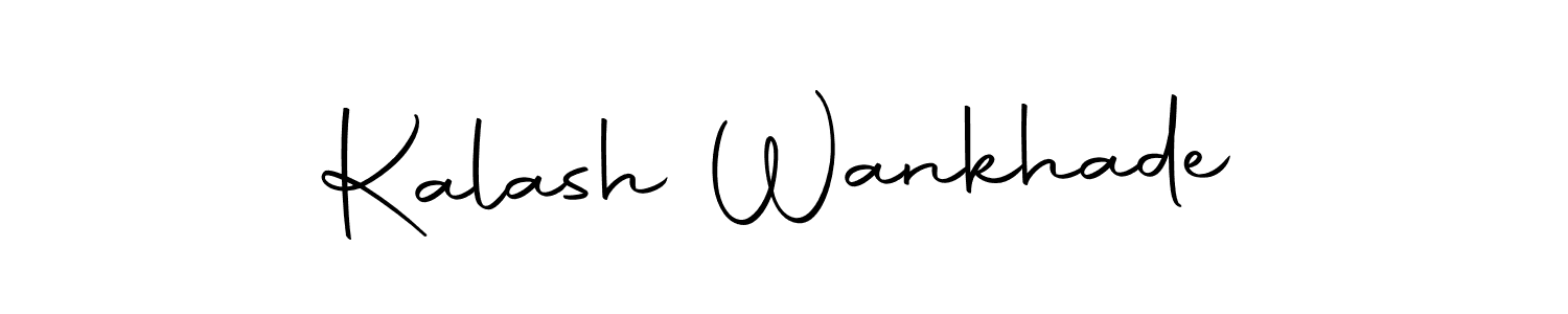 It looks lik you need a new signature style for name Kalash Wankhade. Design unique handwritten (Autography-DOLnW) signature with our free signature maker in just a few clicks. Kalash Wankhade signature style 10 images and pictures png