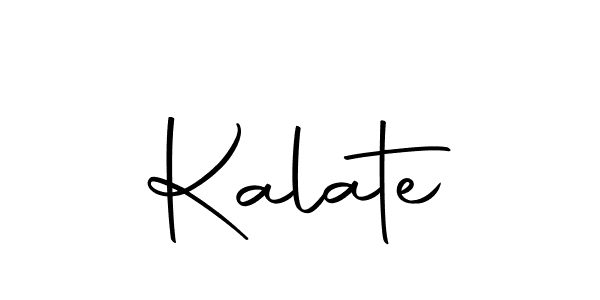 Create a beautiful signature design for name Kalate. With this signature (Autography-DOLnW) fonts, you can make a handwritten signature for free. Kalate signature style 10 images and pictures png
