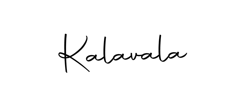Design your own signature with our free online signature maker. With this signature software, you can create a handwritten (Autography-DOLnW) signature for name Kalavala. Kalavala signature style 10 images and pictures png