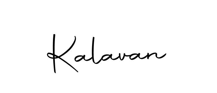 Design your own signature with our free online signature maker. With this signature software, you can create a handwritten (Autography-DOLnW) signature for name Kalavan. Kalavan signature style 10 images and pictures png