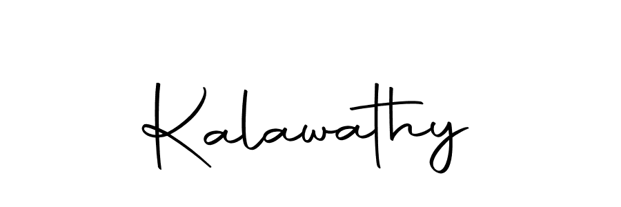 Use a signature maker to create a handwritten signature online. With this signature software, you can design (Autography-DOLnW) your own signature for name Kalawathy. Kalawathy signature style 10 images and pictures png