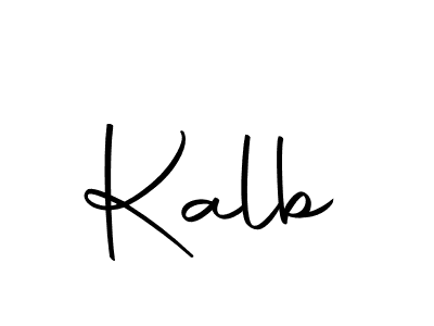 Kalb stylish signature style. Best Handwritten Sign (Autography-DOLnW) for my name. Handwritten Signature Collection Ideas for my name Kalb. Kalb signature style 10 images and pictures png