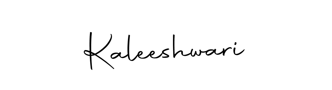 Design your own signature with our free online signature maker. With this signature software, you can create a handwritten (Autography-DOLnW) signature for name Kaleeshwari. Kaleeshwari signature style 10 images and pictures png