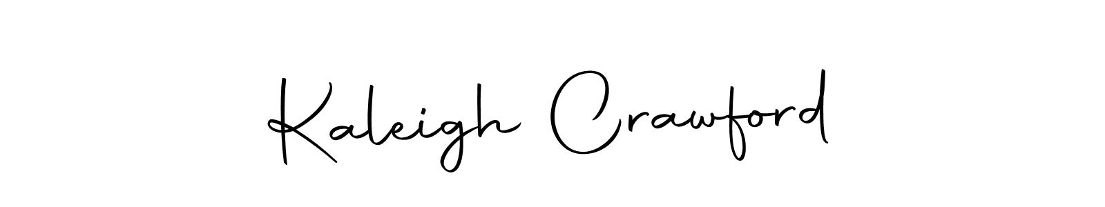 How to make Kaleigh Crawford signature? Autography-DOLnW is a professional autograph style. Create handwritten signature for Kaleigh Crawford name. Kaleigh Crawford signature style 10 images and pictures png