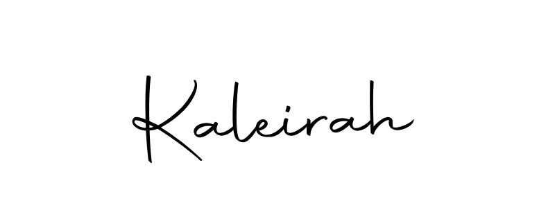 Make a beautiful signature design for name Kaleirah. Use this online signature maker to create a handwritten signature for free. Kaleirah signature style 10 images and pictures png