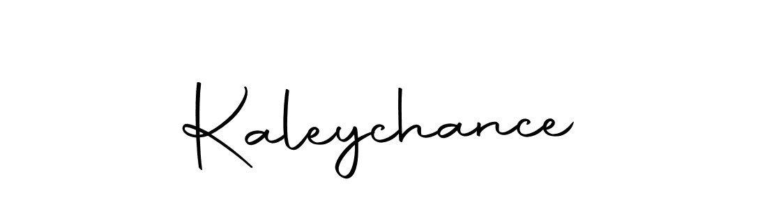 Design your own signature with our free online signature maker. With this signature software, you can create a handwritten (Autography-DOLnW) signature for name Kaleychance. Kaleychance signature style 10 images and pictures png