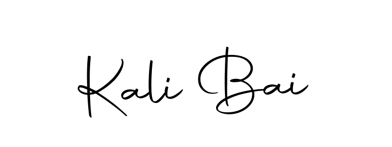 You should practise on your own different ways (Autography-DOLnW) to write your name (Kali Bai) in signature. don't let someone else do it for you. Kali Bai signature style 10 images and pictures png