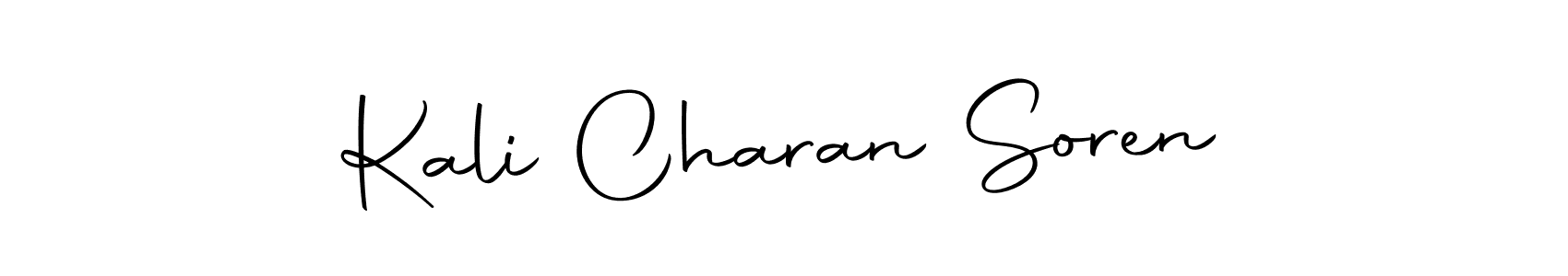 Use a signature maker to create a handwritten signature online. With this signature software, you can design (Autography-DOLnW) your own signature for name Kali Charan Soren. Kali Charan Soren signature style 10 images and pictures png