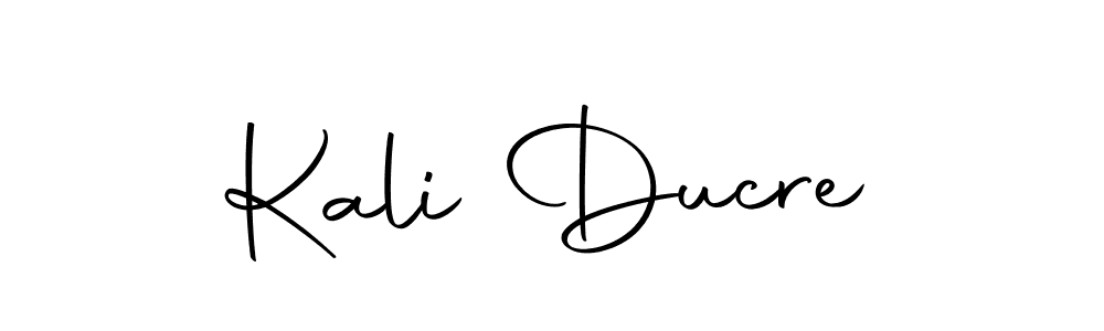 Kali Ducre stylish signature style. Best Handwritten Sign (Autography-DOLnW) for my name. Handwritten Signature Collection Ideas for my name Kali Ducre. Kali Ducre signature style 10 images and pictures png