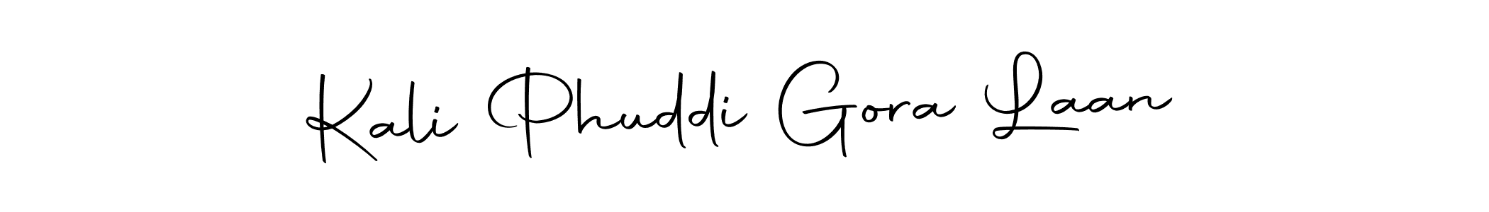 You should practise on your own different ways (Autography-DOLnW) to write your name (Kali Phuddi Gora Laan) in signature. don't let someone else do it for you. Kali Phuddi Gora Laan signature style 10 images and pictures png