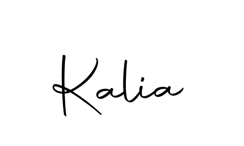 How to make Kalia signature? Autography-DOLnW is a professional autograph style. Create handwritten signature for Kalia name. Kalia signature style 10 images and pictures png