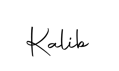 Design your own signature with our free online signature maker. With this signature software, you can create a handwritten (Autography-DOLnW) signature for name Kalib. Kalib signature style 10 images and pictures png