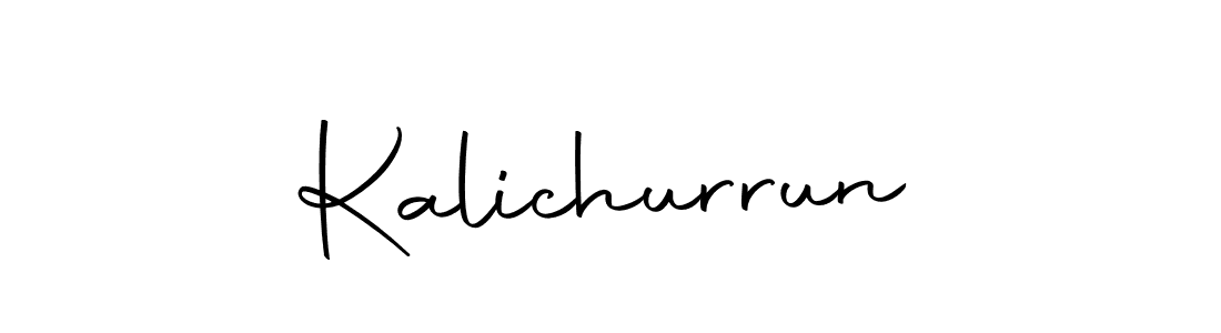 How to Draw Kalichurrun signature style? Autography-DOLnW is a latest design signature styles for name Kalichurrun. Kalichurrun signature style 10 images and pictures png