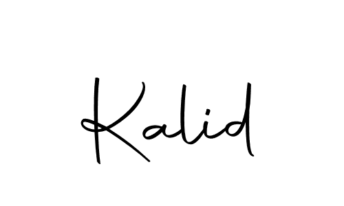 Also we have Kalid name is the best signature style. Create professional handwritten signature collection using Autography-DOLnW autograph style. Kalid signature style 10 images and pictures png