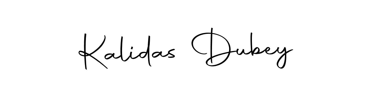 Create a beautiful signature design for name Kalidas Dubey. With this signature (Autography-DOLnW) fonts, you can make a handwritten signature for free. Kalidas Dubey signature style 10 images and pictures png