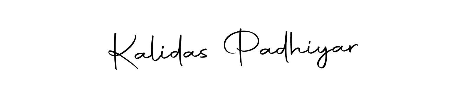 The best way (Autography-DOLnW) to make a short signature is to pick only two or three words in your name. The name Kalidas Padhiyar include a total of six letters. For converting this name. Kalidas Padhiyar signature style 10 images and pictures png