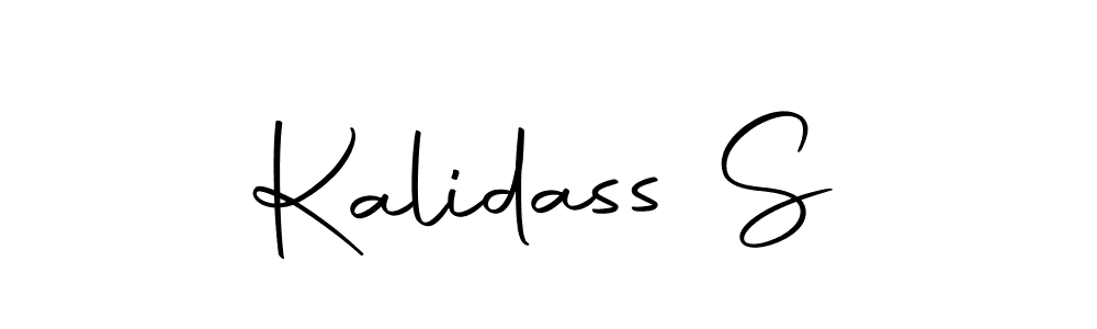 Make a beautiful signature design for name Kalidass S. Use this online signature maker to create a handwritten signature for free. Kalidass S signature style 10 images and pictures png