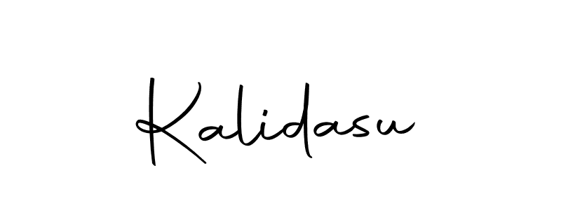 How to make Kalidasu signature? Autography-DOLnW is a professional autograph style. Create handwritten signature for Kalidasu name. Kalidasu signature style 10 images and pictures png