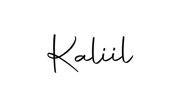 You should practise on your own different ways (Autography-DOLnW) to write your name (Kaliil) in signature. don't let someone else do it for you. Kaliil signature style 10 images and pictures png