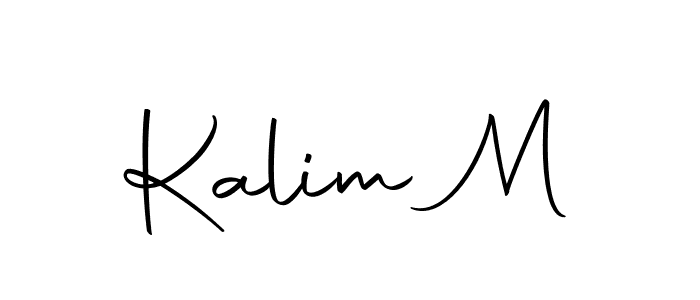 The best way (Autography-DOLnW) to make a short signature is to pick only two or three words in your name. The name Kalim M include a total of six letters. For converting this name. Kalim M signature style 10 images and pictures png