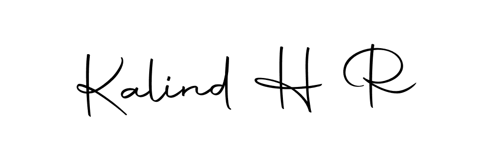 Here are the top 10 professional signature styles for the name Kalind H R. These are the best autograph styles you can use for your name. Kalind H R signature style 10 images and pictures png