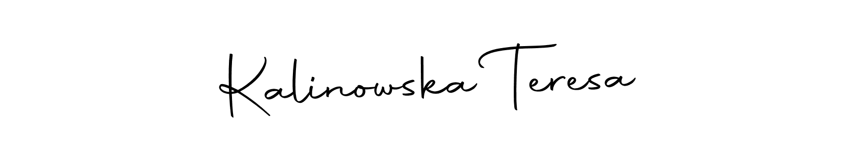 Here are the top 10 professional signature styles for the name Kalinowska Teresa. These are the best autograph styles you can use for your name. Kalinowska Teresa signature style 10 images and pictures png