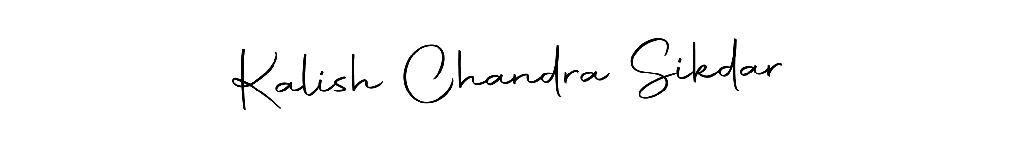 Kalish Chandra Sikdar stylish signature style. Best Handwritten Sign (Autography-DOLnW) for my name. Handwritten Signature Collection Ideas for my name Kalish Chandra Sikdar. Kalish Chandra Sikdar signature style 10 images and pictures png