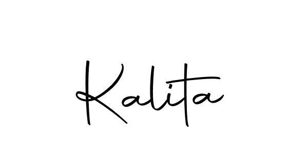 You should practise on your own different ways (Autography-DOLnW) to write your name (Kalita) in signature. don't let someone else do it for you. Kalita signature style 10 images and pictures png