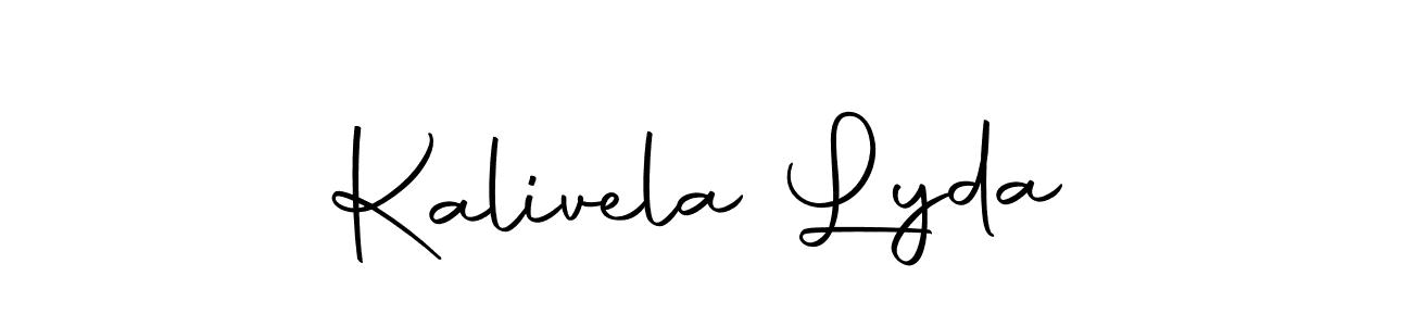 Also we have Kalivela Lyda name is the best signature style. Create professional handwritten signature collection using Autography-DOLnW autograph style. Kalivela Lyda signature style 10 images and pictures png