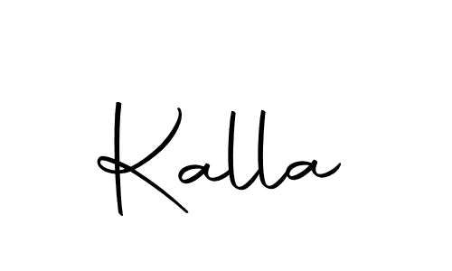 Also we have Kalla name is the best signature style. Create professional handwritten signature collection using Autography-DOLnW autograph style. Kalla signature style 10 images and pictures png