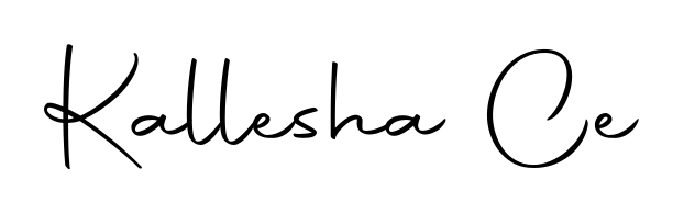 Once you've used our free online signature maker to create your best signature Autography-DOLnW style, it's time to enjoy signing your documents with Kallesha Ce name. Kallesha Ce signature style 10 images and pictures png