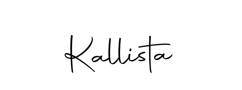 Make a beautiful signature design for name Kallista. Use this online signature maker to create a handwritten signature for free. Kallista signature style 10 images and pictures png