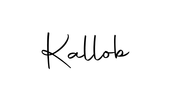 How to make Kallob signature? Autography-DOLnW is a professional autograph style. Create handwritten signature for Kallob name. Kallob signature style 10 images and pictures png