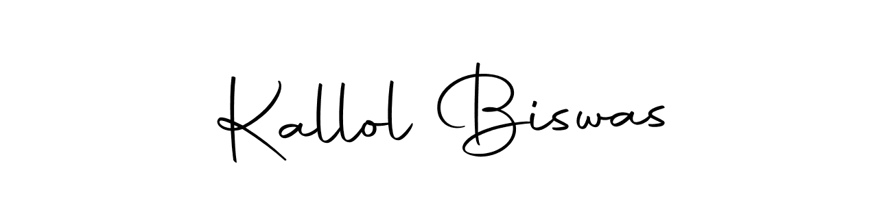 Kallol Biswas stylish signature style. Best Handwritten Sign (Autography-DOLnW) for my name. Handwritten Signature Collection Ideas for my name Kallol Biswas. Kallol Biswas signature style 10 images and pictures png