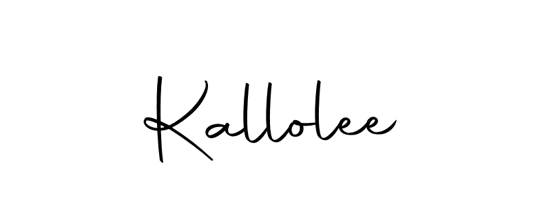 How to make Kallolee signature? Autography-DOLnW is a professional autograph style. Create handwritten signature for Kallolee name. Kallolee signature style 10 images and pictures png