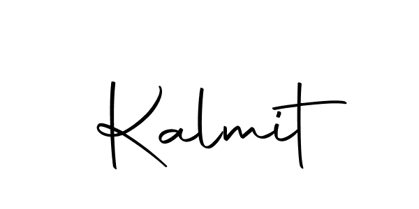 Use a signature maker to create a handwritten signature online. With this signature software, you can design (Autography-DOLnW) your own signature for name Kalmit. Kalmit signature style 10 images and pictures png