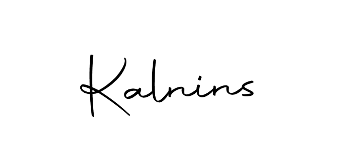 Similarly Autography-DOLnW is the best handwritten signature design. Signature creator online .You can use it as an online autograph creator for name Kalnins. Kalnins signature style 10 images and pictures png