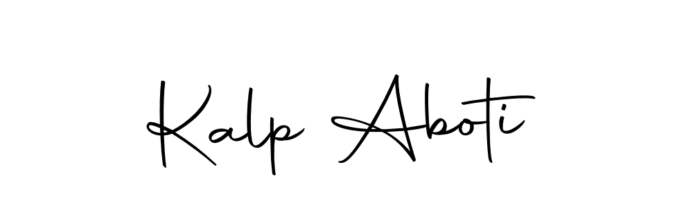 Make a beautiful signature design for name Kalp Aboti. Use this online signature maker to create a handwritten signature for free. Kalp Aboti signature style 10 images and pictures png