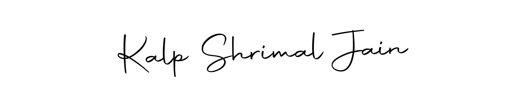 Also we have Kalp Shrimal Jain name is the best signature style. Create professional handwritten signature collection using Autography-DOLnW autograph style. Kalp Shrimal Jain signature style 10 images and pictures png