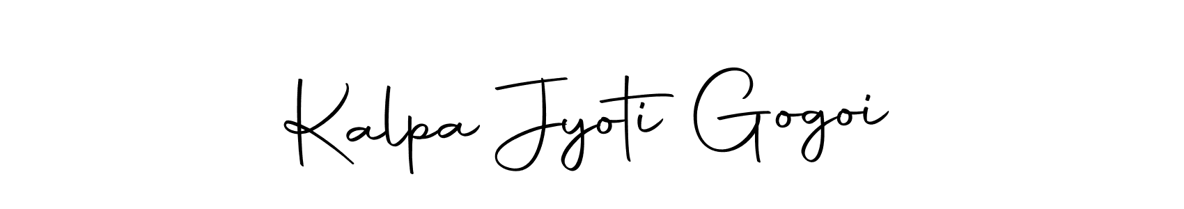 Design your own signature with our free online signature maker. With this signature software, you can create a handwritten (Autography-DOLnW) signature for name Kalpa Jyoti Gogoi. Kalpa Jyoti Gogoi signature style 10 images and pictures png