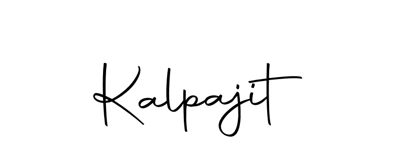 Use a signature maker to create a handwritten signature online. With this signature software, you can design (Autography-DOLnW) your own signature for name Kalpajit. Kalpajit signature style 10 images and pictures png
