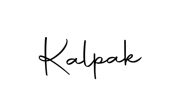 Use a signature maker to create a handwritten signature online. With this signature software, you can design (Autography-DOLnW) your own signature for name Kalpak. Kalpak signature style 10 images and pictures png