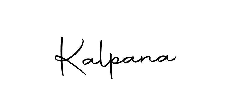 Make a beautiful signature design for name Kalpana . With this signature (Autography-DOLnW) style, you can create a handwritten signature for free. Kalpana  signature style 10 images and pictures png